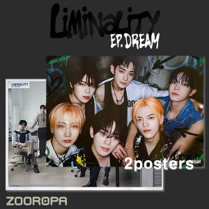[2포스터] VERIVERY 베리베리 Liminality EP DREAM (브로마이드2장+지관통)