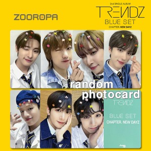 [XX 포토카드] 트렌드지 TRENDZ BLUE SET Chapter NEW DAYZ (정품/점프업이엔티)