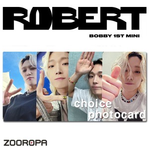[A 포토카드 선택] BOBBY 바비 ROBERT (정품/케이타운포유)