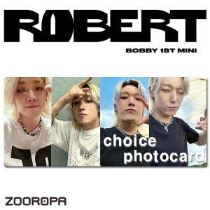 [C 포토카드 선택] BOBBY 바비 ROBERT (정품/에버라인)