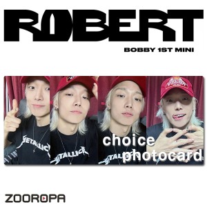 [B 포토카드 선택] BOBBY 바비 ROBERT (정품/비트로드)