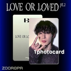 [D 포토카드] 비아이 B.I Love or Loved Part 2 (정품/점프업이엔티)