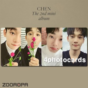 [4포토카드] 첸 Chen 사랑하는 그대에게 Dear my dear