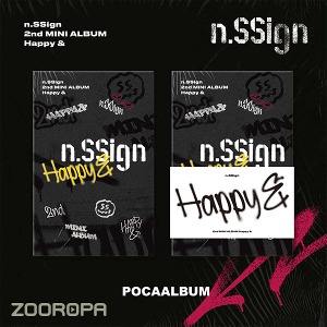 [POCAALBUM] n SSign 엔싸인 2nd MINI ALBUM Happy &amp;